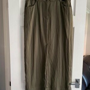 Next Green Midi Pencil Skirt for Work